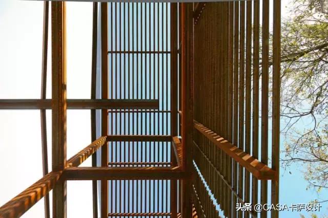 禅意格栅,禅意木格栅图片