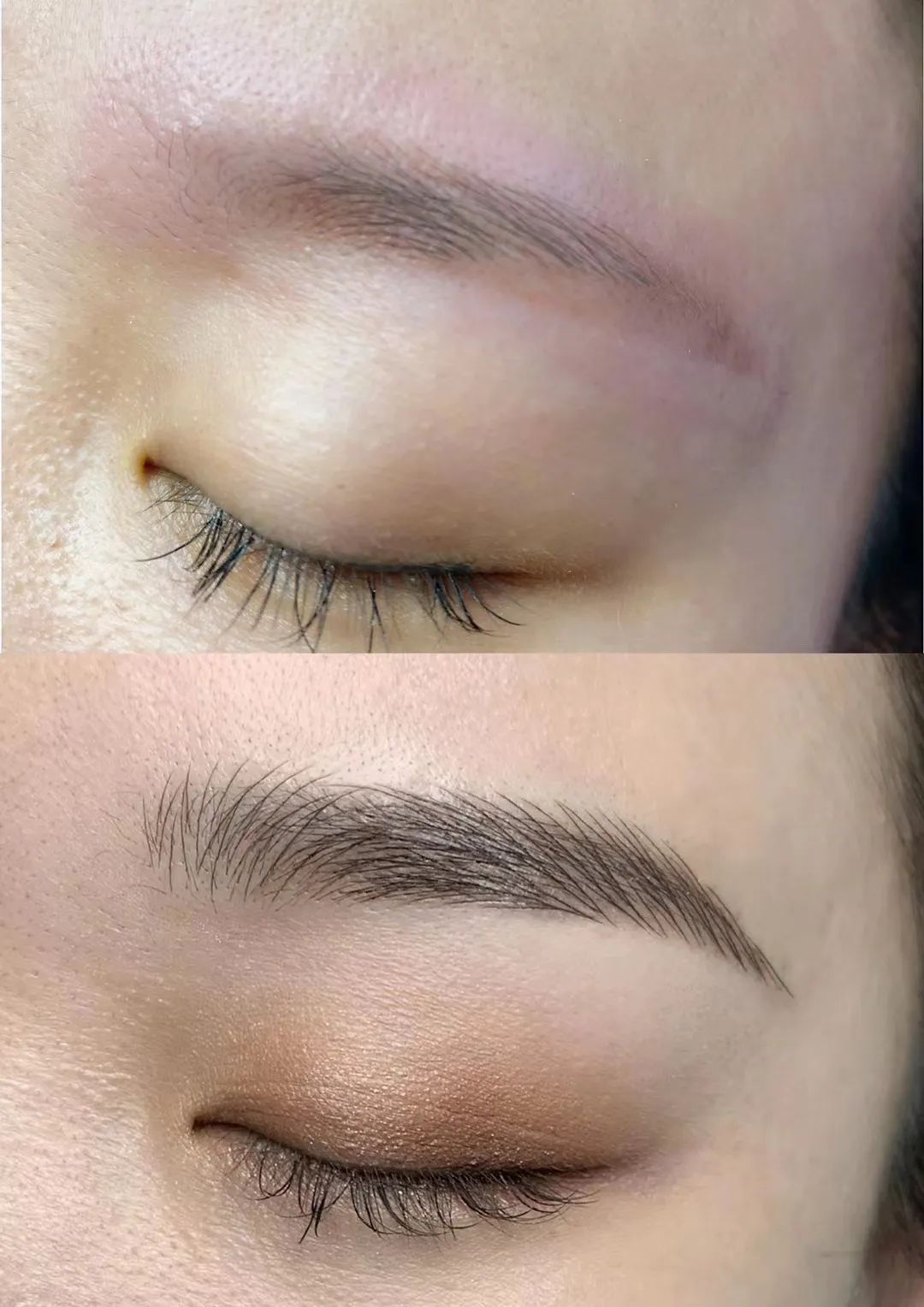 纹绣师必学的七种眉型教程,初学纹绣实操做眉