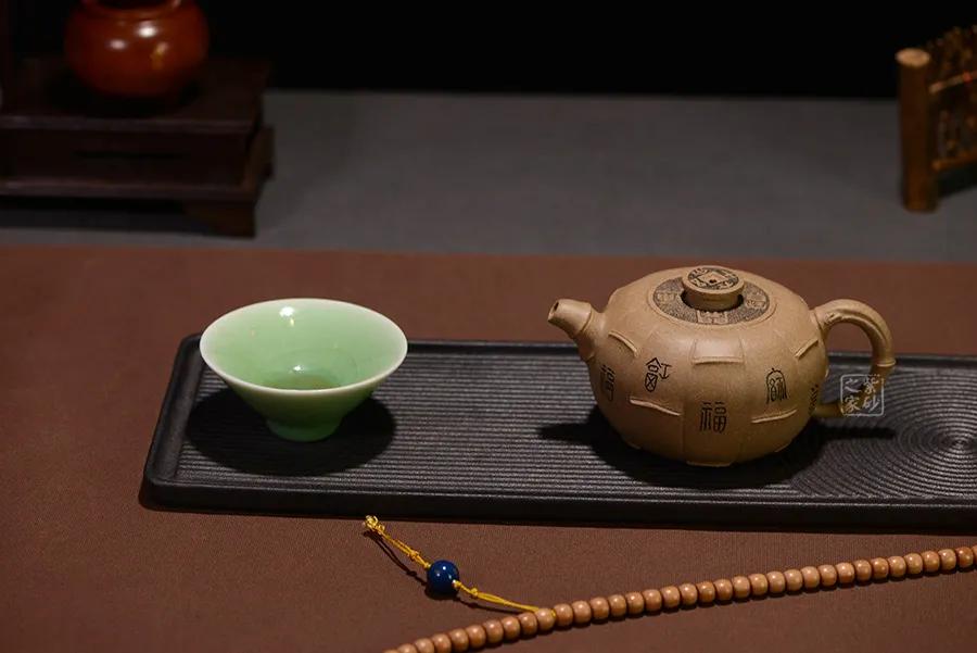 段泥壶包浆前后对比,青段泥料养出包浆