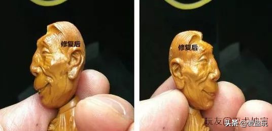 橄榄核雕裂纹怎样补回原样,橄榄核雕竖裂