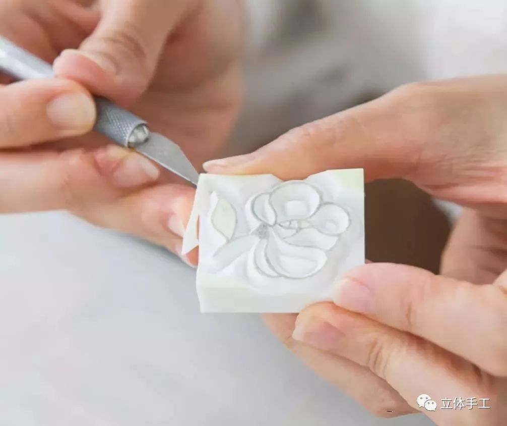 手工雕刻橡皮章教程,手工橡皮章