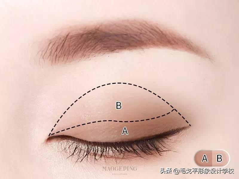 内双无双眼皮贴及假睫毛眼妆教程,没有双眼皮的圆眼怎么画眼线