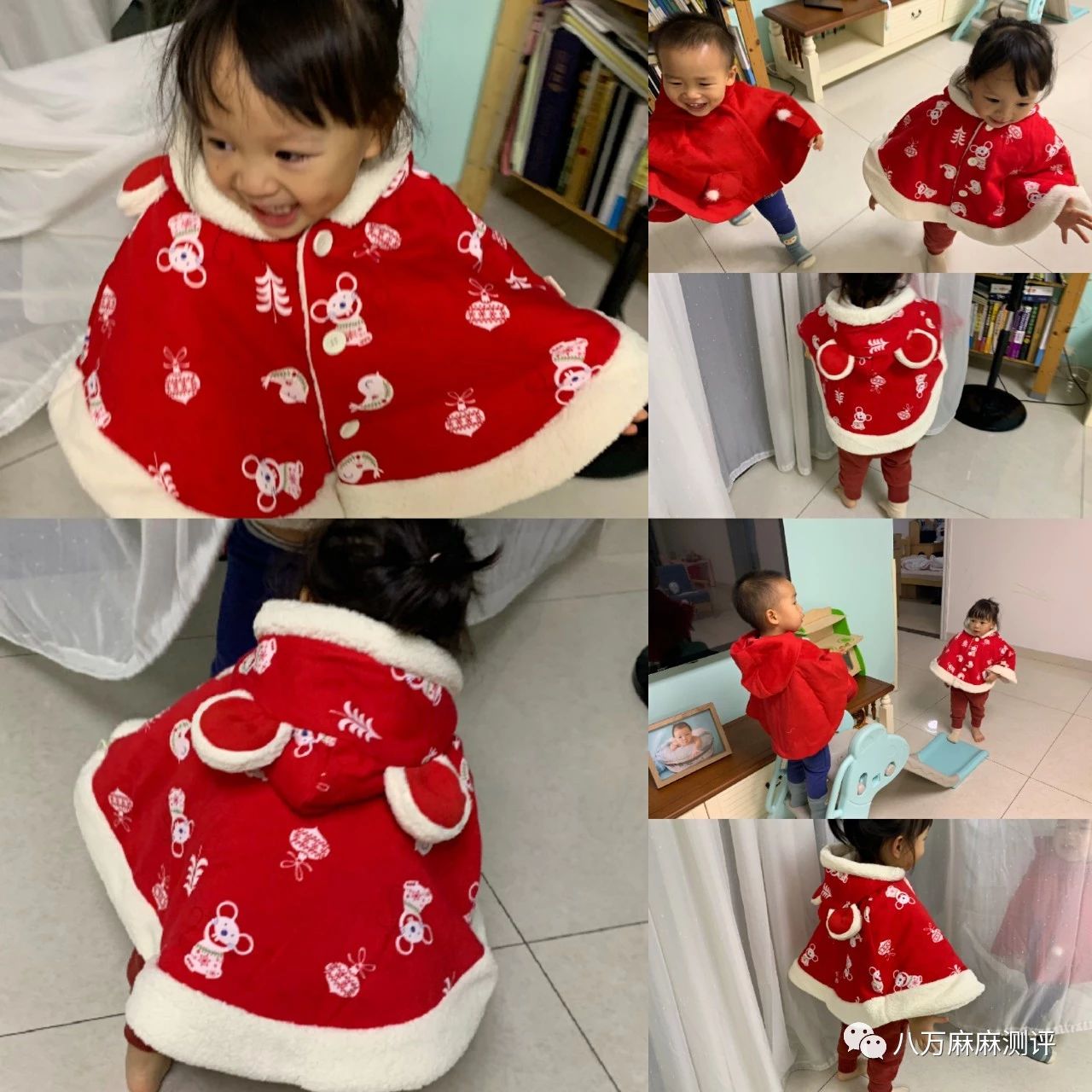 儿童冬天披风斗篷,高档小披风斗篷宝宝