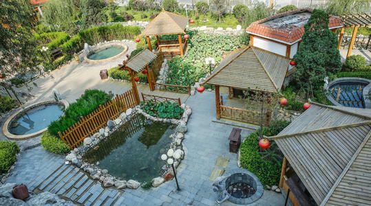 平民消费的温泉度假酒店推荐,蓝山源岭南东方温泉度假酒店