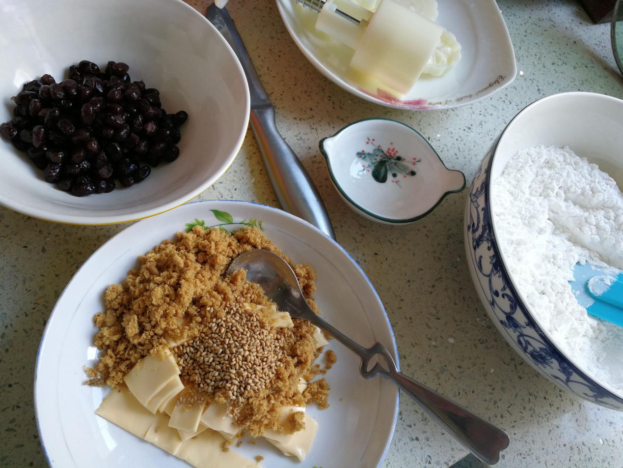 冰皮月饼馅粉怎么做月饼,自制月饼馅料冰皮月饼