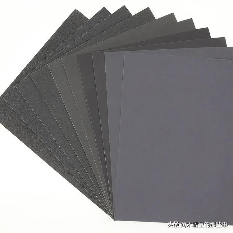 自学木雕教程,木雕砂纸与金属砂纸