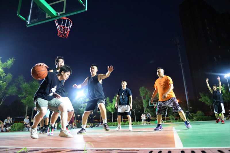 沈阳市浑南夜景,浑南全运村灯光秀