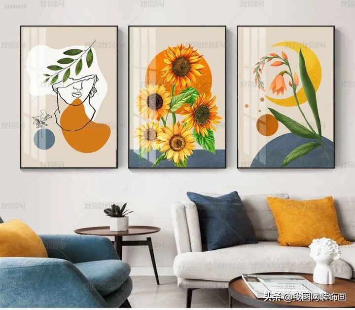 客厅装饰画有哪些选购禁忌,简约风格客厅装饰画