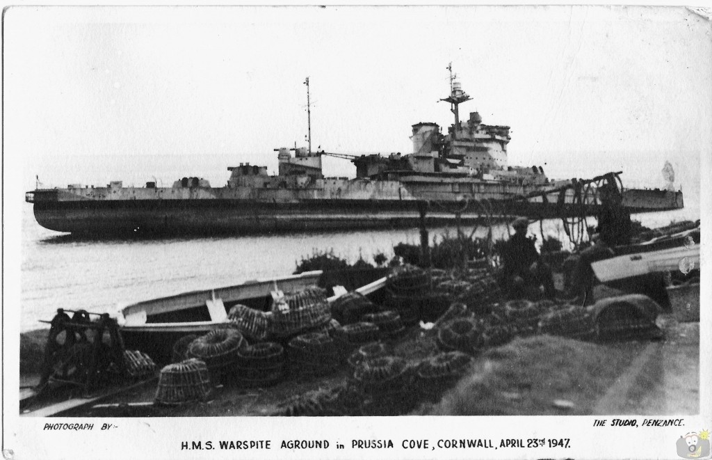 英雄谢幕传奇永存,1——HMS厌战号甲板柚木烟灰缸——最后的航迹