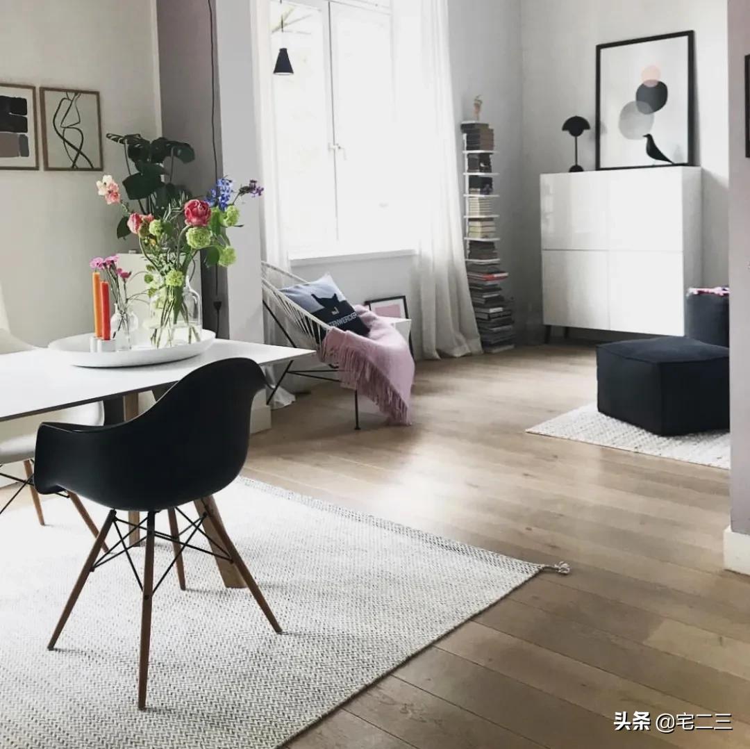 房间地毯推荐博主,国外博主的家地毯