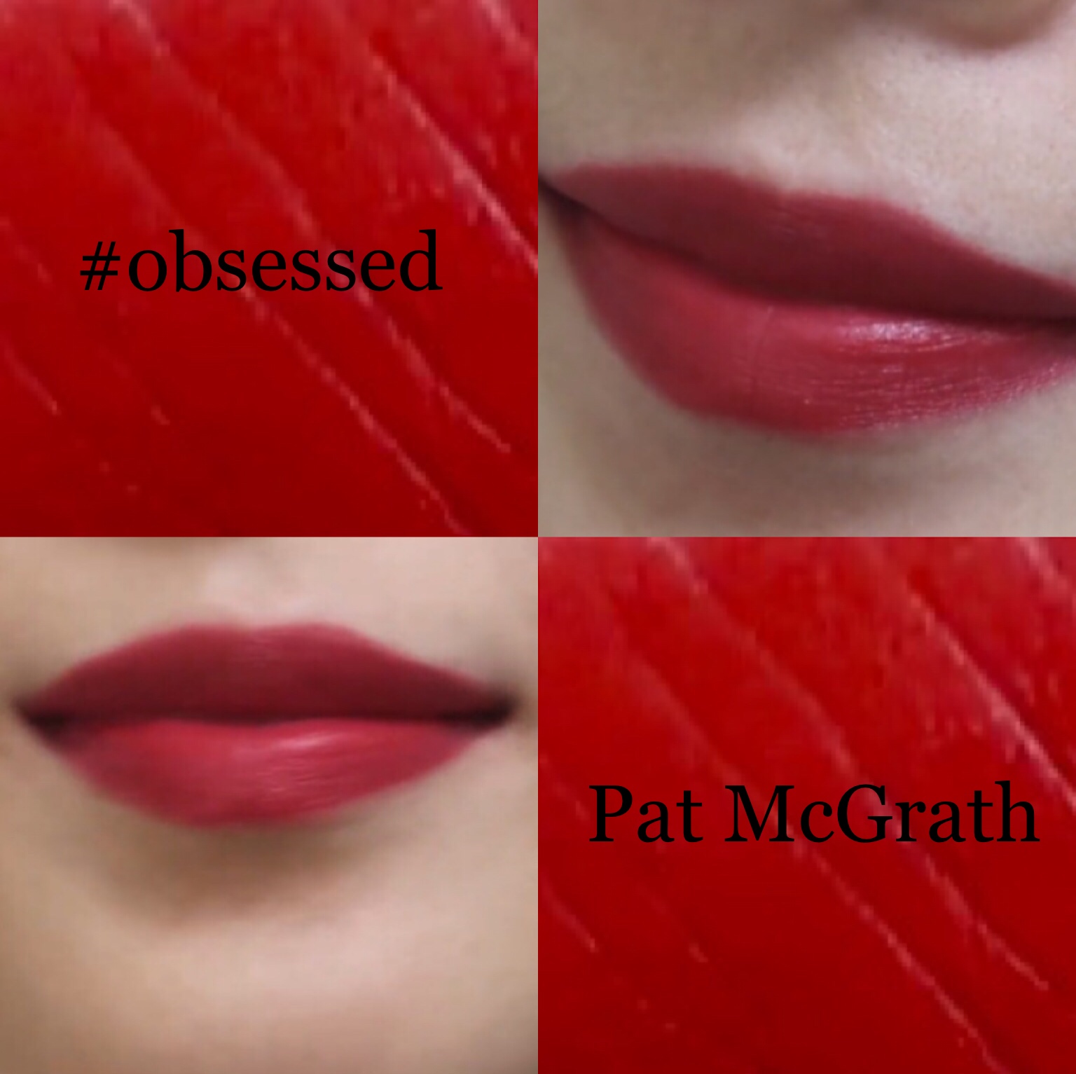 tomford口红试色及推荐,patmograthlabs口红