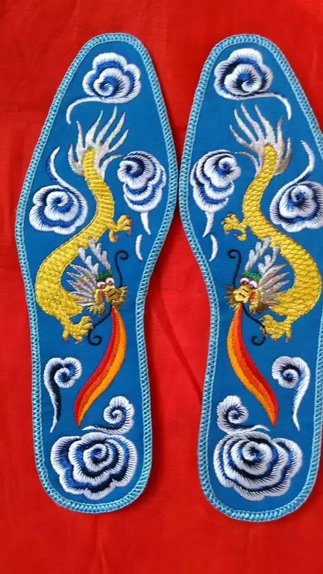 刺绣鞋垫图案大全图解,刺绣各种鞋垫图案