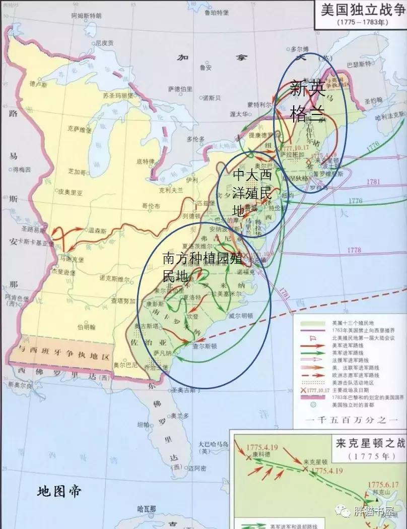 北美13州殖民地发展史,北美13个殖民地是哪个国家