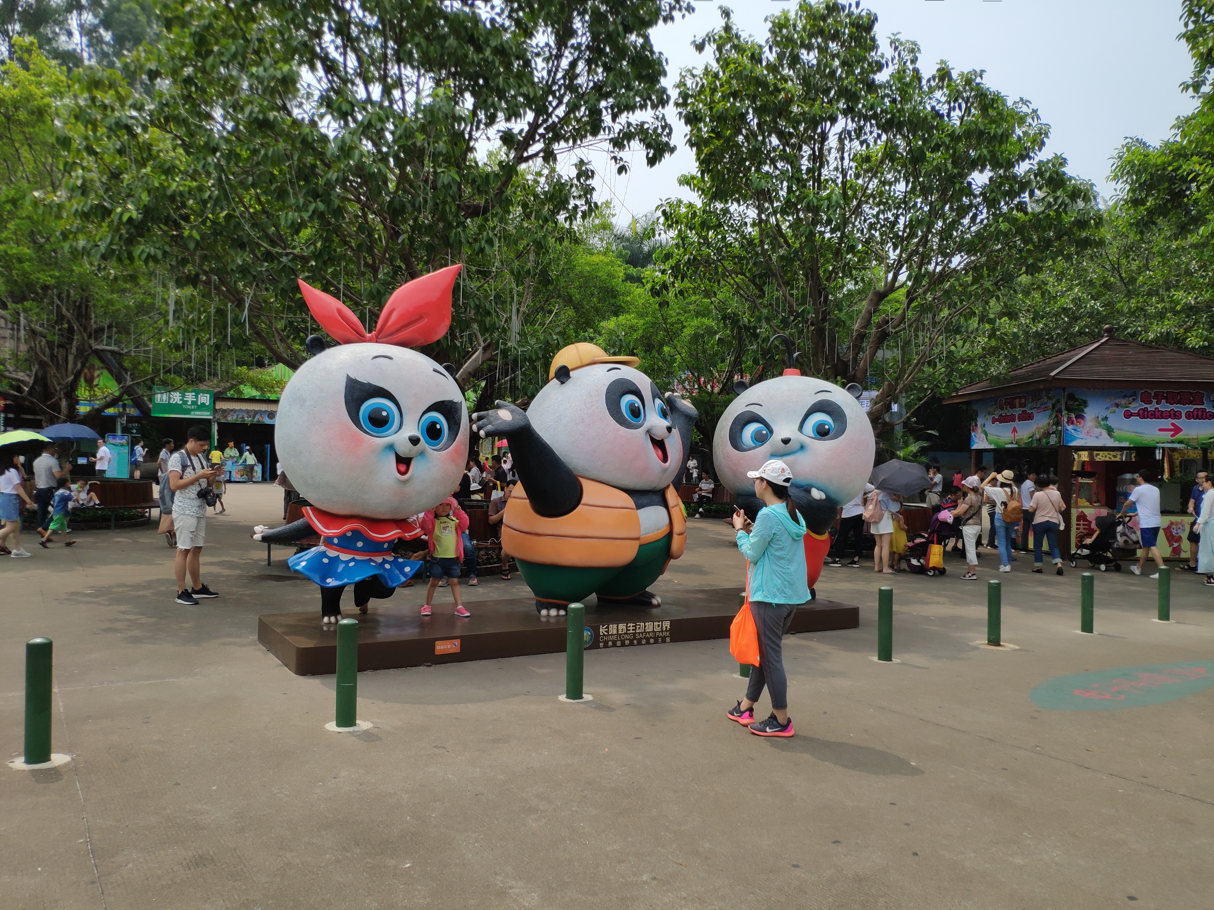 暑假带娃去广州长隆野生动物世界,周末亲子时光广州长隆野生动物园