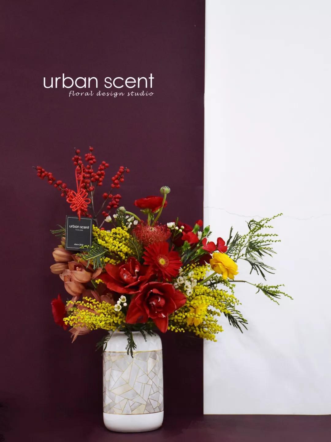 有年味儿的主题,有新年味儿的花