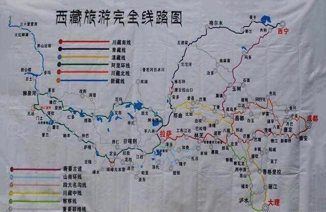 自驾川藏南北线及滇藏线攻略,川藏南线沿途风景