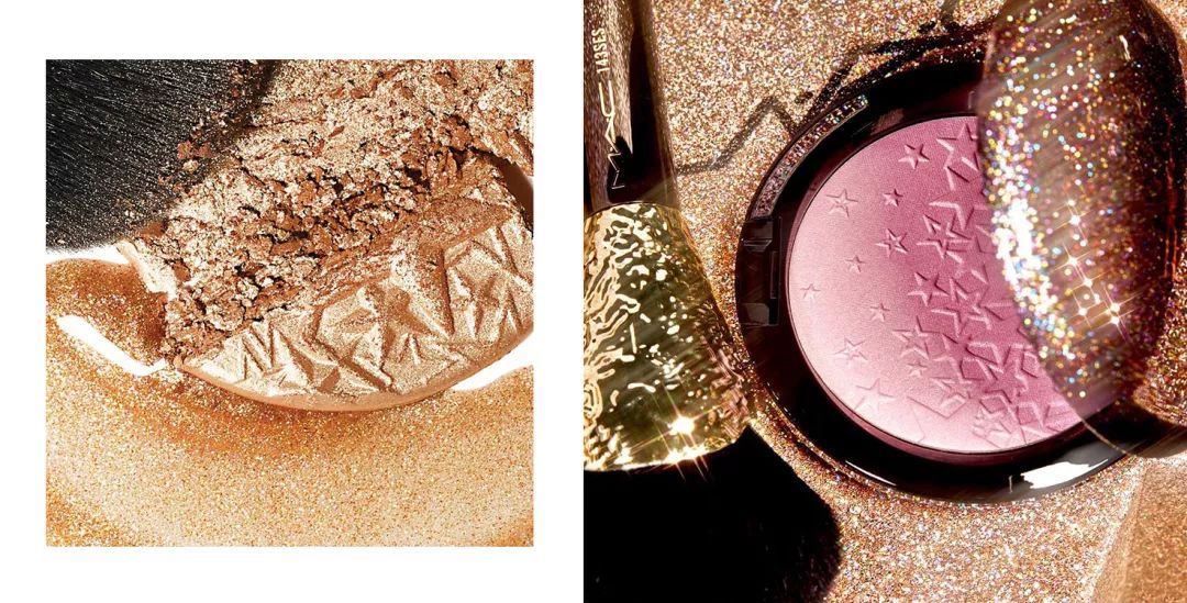 mac2019圣诞限定高光是什么,mac圣诞套装试色2019