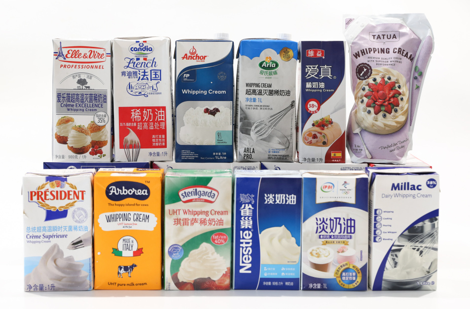 超级评测|12款淡奶油哪款淡奶油夏季打发更稳定？