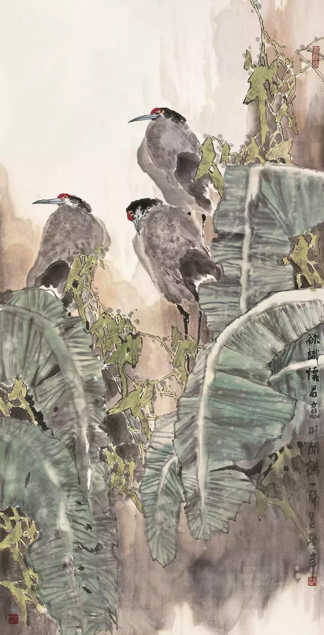 「课程上新」跟随高学年先生品味花鸟世界的笔精墨妙