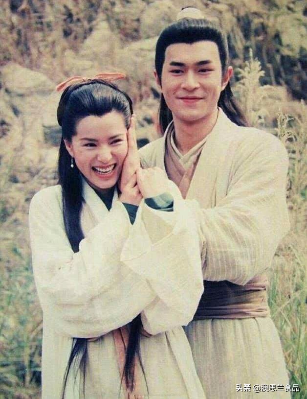 神雕侠侣黄晓明版刘亦菲幕后花絮,95版神雕侠侣花絮