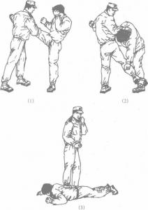 擒敌术体能训练,擒拿防身技击术