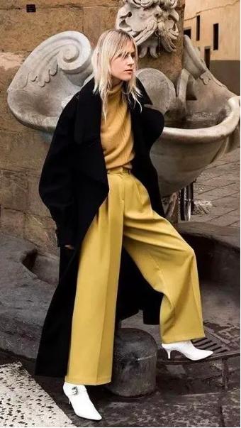 不知道穿什么就选黑大衣！这经典5组可优雅可帅气，显瘦超百搭