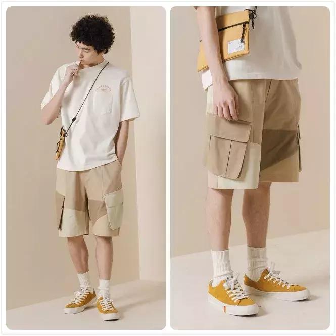 泰国夏天男士花短裤丝绸,夏天男士短裤穿衣搭配