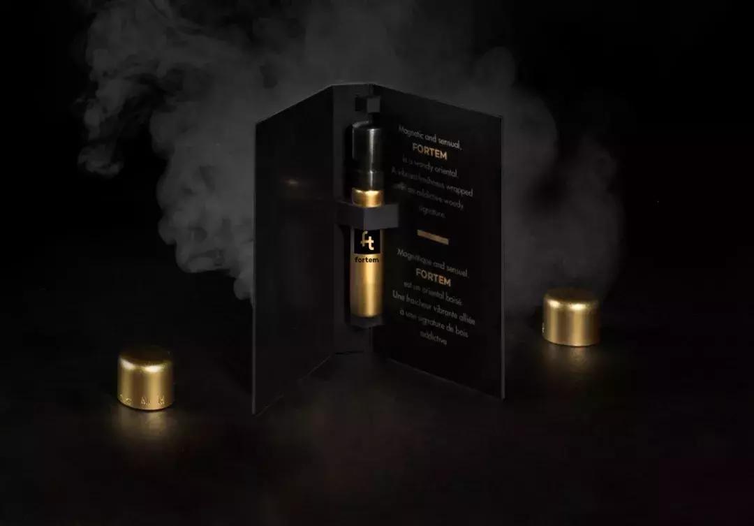 橙味香水包装设计,香水小众设计感包装