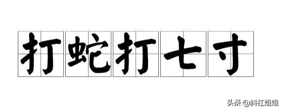 打蛇为什么要七寸，把头打烂没毒牙，还不够安全吗？
