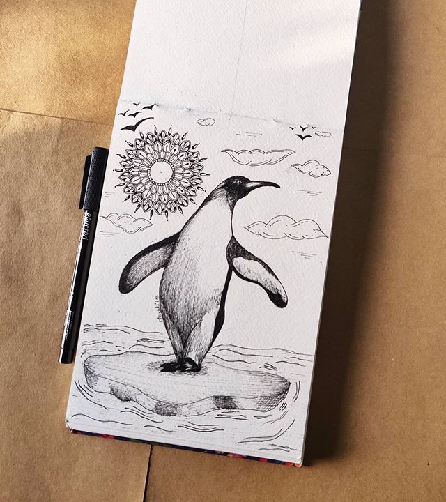 抽象曼陀罗艺术与可爱动物的创意结合:繁复精美,附绘画基础图案