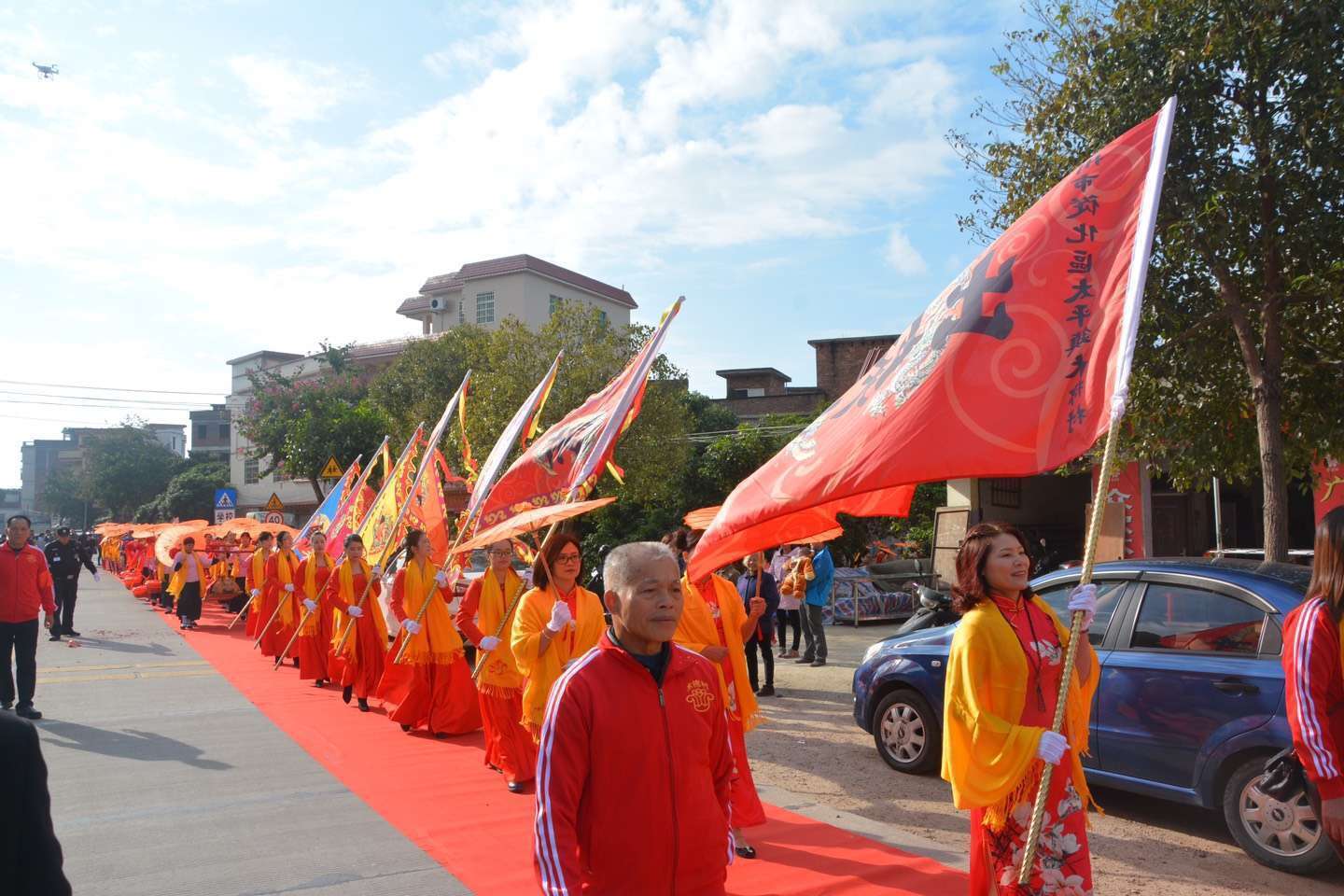 从化太平木棉外嫁女回娘家,木棉村外嫁女