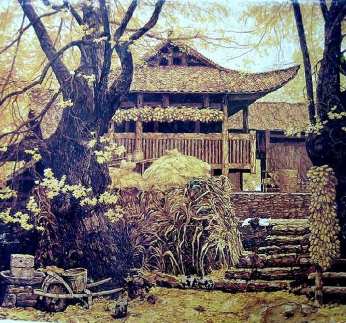 何冠林油画作品大全,何冠霖油画高清大图