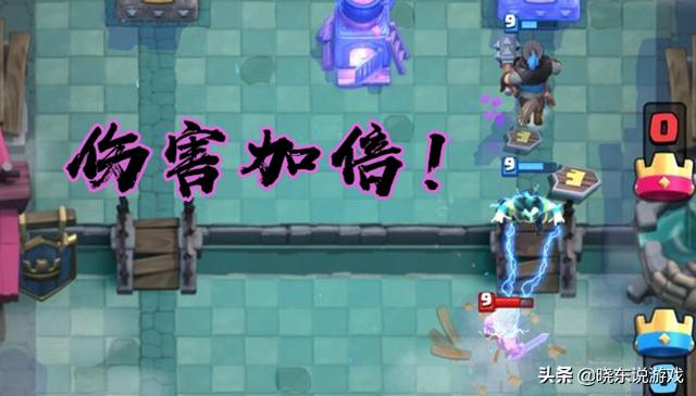 皇室战争电法小技巧,皇室战争电击法术和万箭齐发