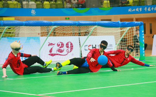 盲人门球采访,盲人门球2020中国队决赛