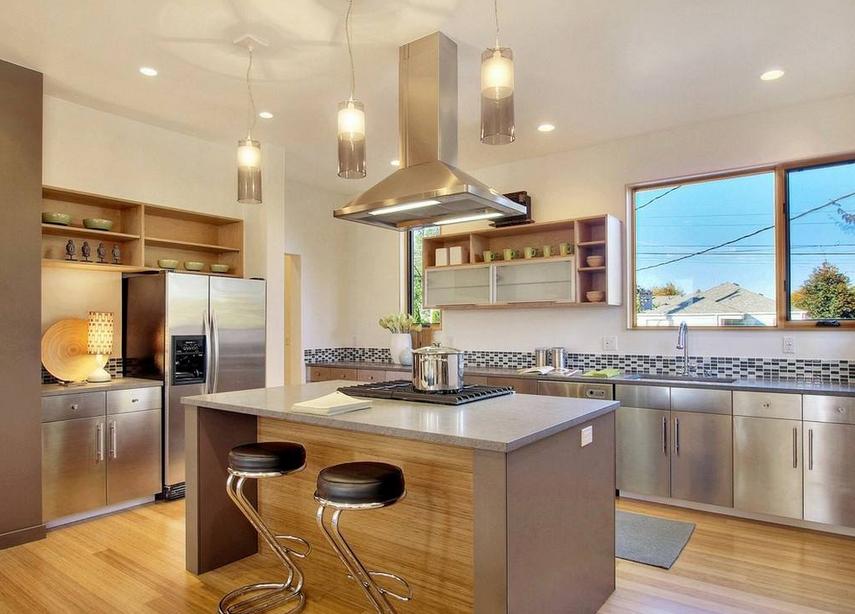 什么样的厨房适合不锈钢台面,不锈钢橱柜台面到底好不好