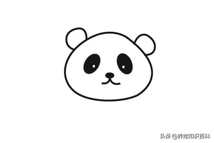 又可爱又简单的熊猫怎么画,熊猫怎么画国画儿童