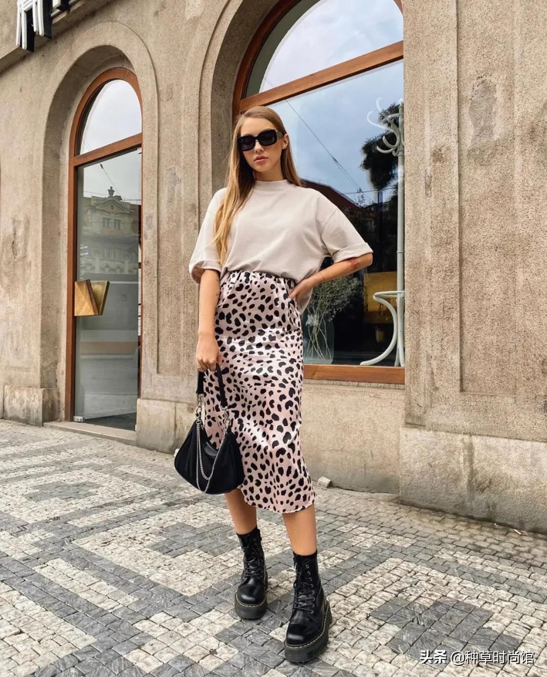 今秋必穿连衣裙,金秋时尚裙子