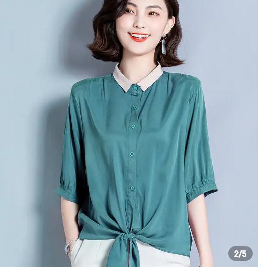 桑蚕丝休闲时尚百搭,桑蚕丝适合什么裤子