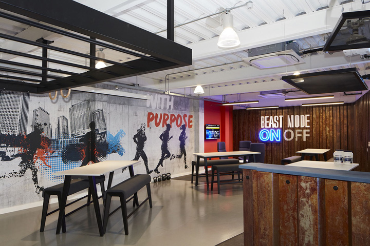 活力动感运动保健品SCI-MX英国格洛斯特办公设计欣赏