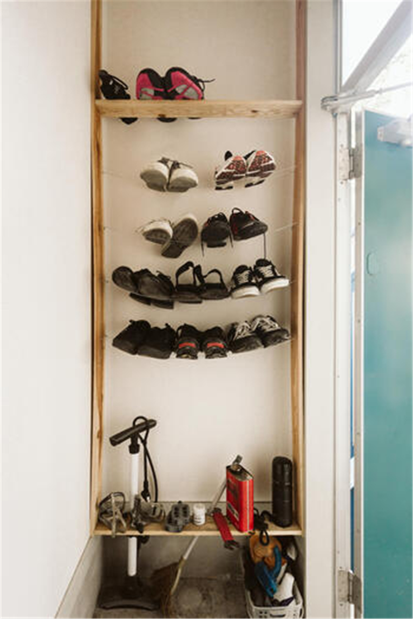 鞋柜乱糟糟怎么办生活小妙招,门口鞋柜收纳少有什么改变妙招