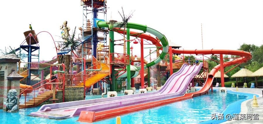 抚顺热高乐园和巴厘岛水世界,热高乐园巴厘岛水世界滑梯游玩