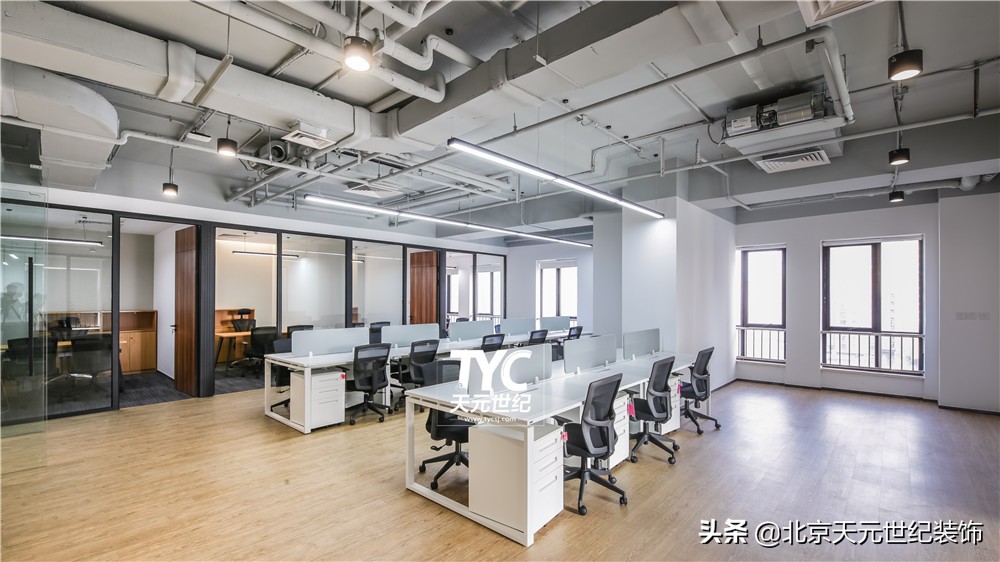海淀国际化办公室装修设计案例,宝山创意办公室装修设计案例