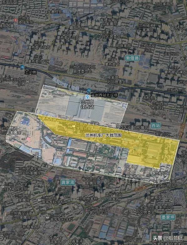 兰州西客站南广场机车厂,兰州西站机车厂搬迁最新状况