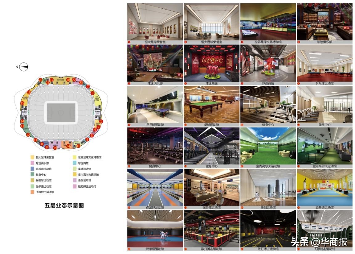 广州恒大俱乐部专业足球场效果图,恒大10万人新足球场效果图