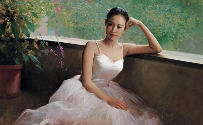 看完心跳加速！他*窥偷**老婆同事跳舞画了一组芭蕾少女卖了1200万