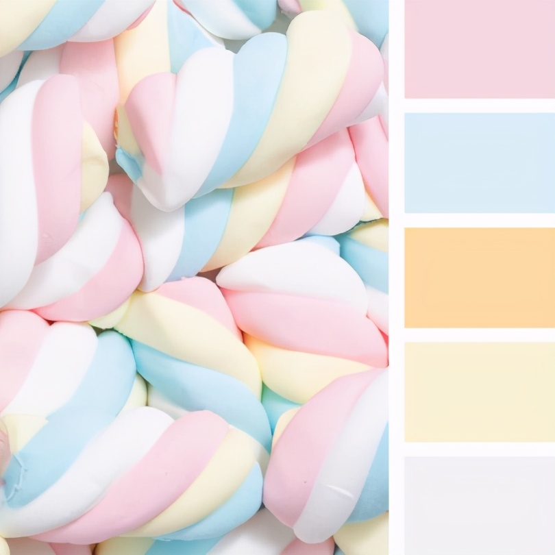 最佳紫色配色,柔和颜色搭配表及效果图片