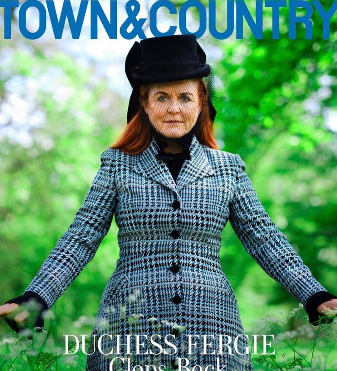 莎拉拍大片撞衫侄媳妇凯特，同款裙子不同格调，细节见王室束缚