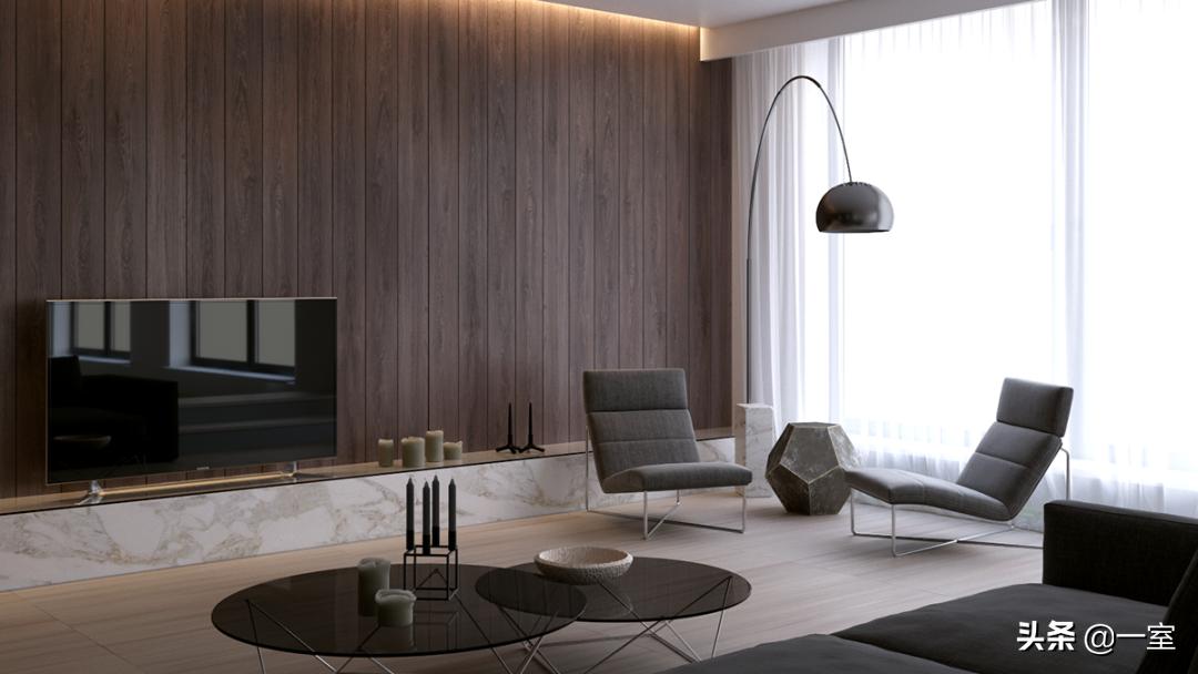 3.3米背景墙设计,客厅背景墙设计简约款