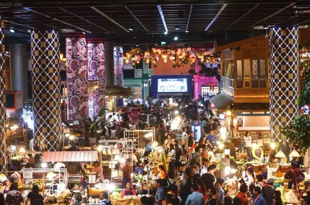 泰国大型购物中心各楼层布局,泰国的购物中心设计