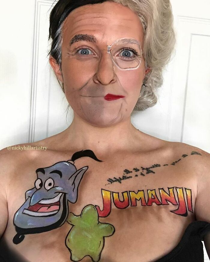 变脸化妆的正确方法,化妆竟然可以改变脸型